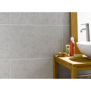 Dumaplast Wand- En Plafondbekleding Dumalock Malaga Mat Grijs 120x37,5cm