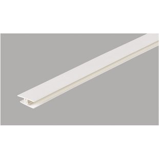 Klik Verbindingsprofiel Voor Pvc Panelen Dumaplast Mat Wit 2,6 M