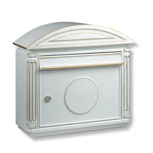 Burg-wächter Wandbrievenbus Venezia 1899 - Aluminium - Wit - 41,7x39x17 Cm