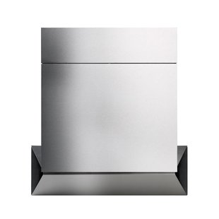 Burg-wächter Wandbrievenbus Quadus 3745 Ni - Staal - Rvs - 47,5x49,7x14,5cm