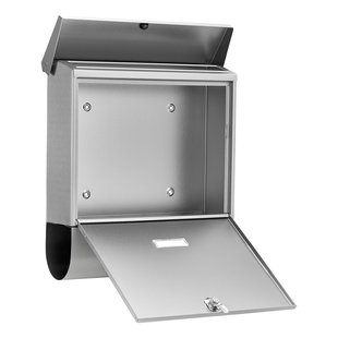 Burg Wachter Wandbrievenbus Inoxstar 4730 Ni - Staal - Zilver - 38x42,5x11,5 Cm