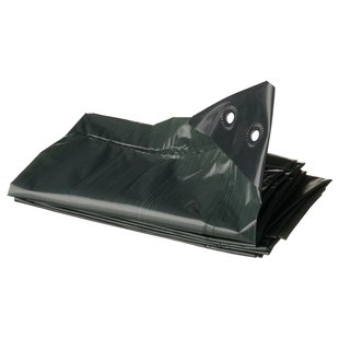 Nature Zeil Voor Houtstapel - Hdpe, Ogen, Groen, 90 G/m² - 3x4m