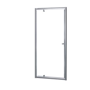 Aquavive - Douchedeur Zanzibar 80 X 190cm - Chroom Profiel - 5 Mm Helder Glas