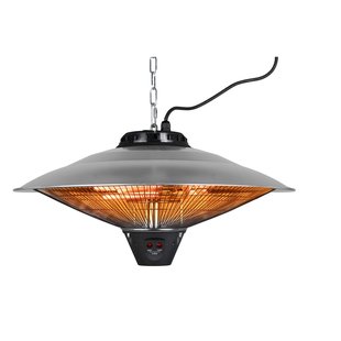 Eurom Terrasverwarmer Partytentheater 2100 - Hangend - 2100w - Zilver