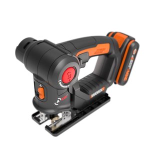 Worx Decoupeerzaag Wx550 - 20v Accu - Pendelfunctie - Met Led Verlichting