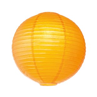 Home Sweet Home Lampenkap Lampion - Papier - Oranje - D40cm - H40cm - E27