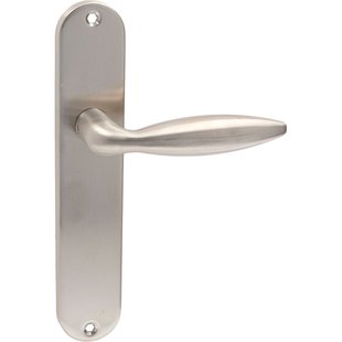 Avenue Deurkruk Op Schild Pancia - Rvs - Blind - Schild 233x45 Mm