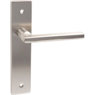 Avenue Deurkruk Op Schild Sven - Rvs - Blind - Schild 235x38 Mm