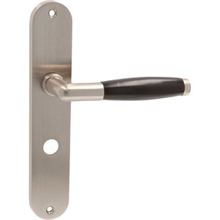 Avenue Deurkruk Op Schild Nostalgie - Metaallegering - Nikkel - Wc-sluiting - Afstand 63 Mm