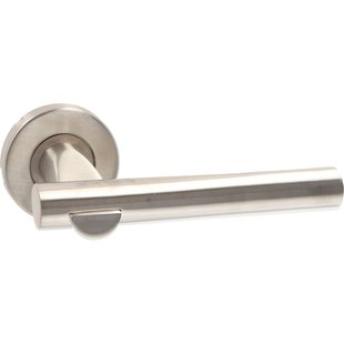 Avenue Deurkruk Op Rozet Livorno - Roestvrij Staal - Metaal - Sleutelgat - 135 Mm