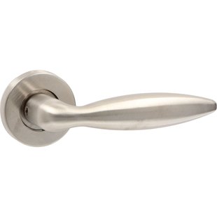 Avenue Deurkruk Op Rozet Pancia - Roestvrij Staal - Metaal Rvs - 19 Mm