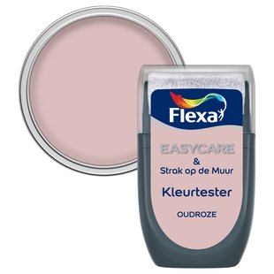 Flexa Strak Op De Muur Verftester - Mat - Oudroze - 30 Ml