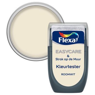 Flexa Easycare Verftester - Mat - Roomwit - 30ml
