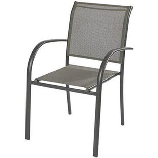 Central Park Tuinstoel Bea Stapelbaar Aluminium/textileen Antraciet