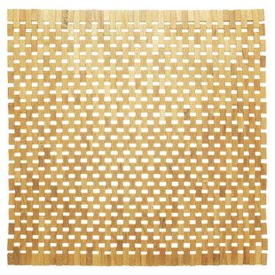 Sealskin Woodblock Badmat 60x60cm Teak Lichtbruin