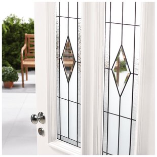 Cando Glas-in-lood Isolatieglas Diamond Ml 660 93x201,5/211,5cm