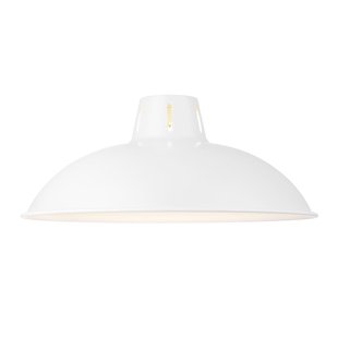 Home Sweet Home Lampenkap Altis - Aluminium - Wit - D30cm - H17cm - E27