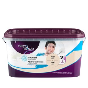Decomode Muurverf - Mat - Zand - 5l