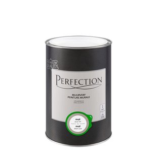 Perfection Ultradekkend Muurverf - Mat - Puur Wit - 1l