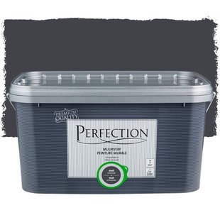 Perfection Ultradekkend Muurverf - Mat - Antraciet - 5l