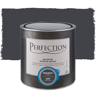Perfection Ultradekkend Muurverf - Zijdeglans - Antraciet - 2,5l