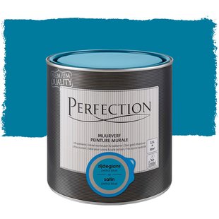 Perfection Ultradekkend Muurverf - Zijdeglans - Petrol Blue - 2,5l