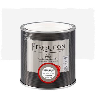 Perfection Lak Ultradekkend Hoogglans Zuiver Wit Ral 9010 375ml