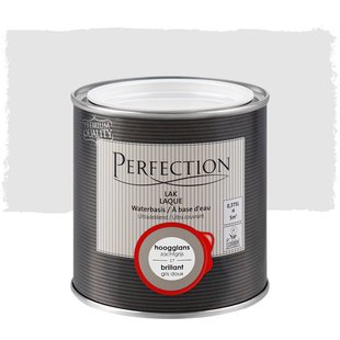Perfection Lak Ultradekkend Hoogglans Zachtgrijs 375ml
