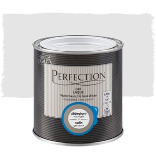 Perfection Lak Ultradekkend Zijdeglans Zachtgrijs 375ml