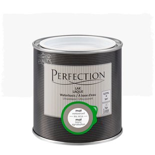 Perfection Lak Ultradekkend Mat Verkeerswit Ral 9016 375ml
