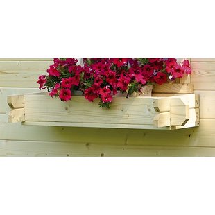 Solid Bloembak Voor Blokhut Geïmpregneerd Hout 28mm