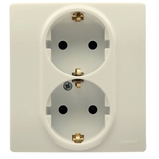 Legrand Inbouwstopcontact Niloé Randaarde 2-polig Wit Ip20