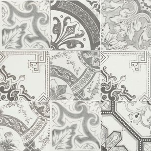 Nikea Wandtegel - Grijs - Geglazuurd - 10x10 Cm - 0,5 M²