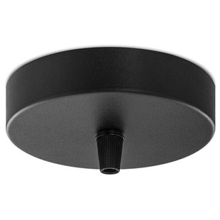 Home Sweet Home Plafondplaat Metaal Zwart 1 Uitgang