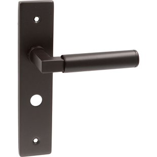 Avenue Deurkruk Op Schild Arkitekt - Staal - Zwart - Wc-sluiting - Afstand 63 Mm