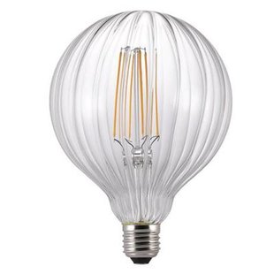 Nordlux Ledfilamentlamp Globe Stripes - D12,5cm - Warm Wit - E27 - 60w
