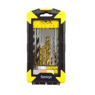 Sencys Multimateriaalboor Bitset - Diam. 3mm - 15 Stuks