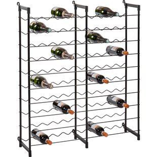 Practo Home Flessenrek Metaal Voor 100 Flessen