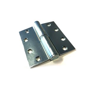 Kogelstiftpaumelle - Verzinkt Staal - 89x89 Mm