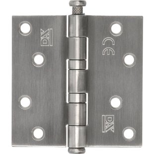 Kogellagerscharnier - Rvs - 89x89 Mm - Met Rechte Hoeken