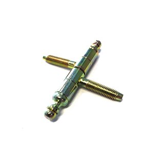 Meubelpaumelle Vaasknop 13x89mm Blank 2 Stuks