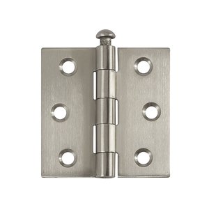 Deurscharnier - Rvs - 63x63 Mm - 2 Stuks