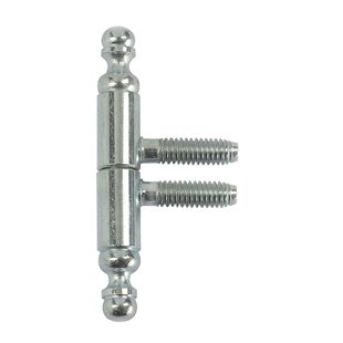 Meubelpaumelle 11x80mm Vaaskop Verzinkt 2 Stuks