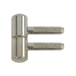 Meubelinboorpaumelle - Verzinkt Staal - 38x13 Mm - 2 Stuks