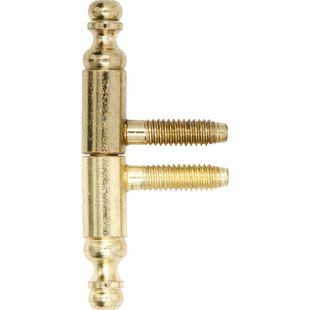 Meubelpaumelle - Messingkleurig Staal - 80x11 Mm - 2 Stuks