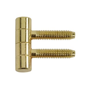 Meubelpaumelle 9x30mm Vermessingd 2 Stuks