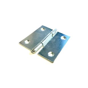 Deurscharnier - Verzinkt Staal - 40x40 Mm - 4 Stuks