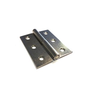 Meubelpaumelle - Vernikkeld Staal - 50x40 Mm - 2 Stuks