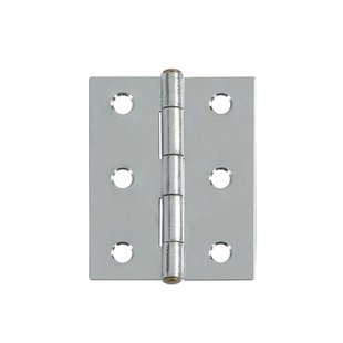 Scharnier - Verzinkt Staal - 40x50 Mm - 6 Stuks