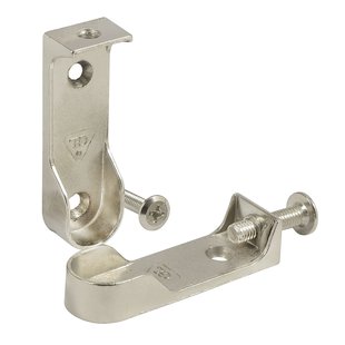 Kastroedesteun Ovaal 60x15mm Vernikkeld 2 Stuks